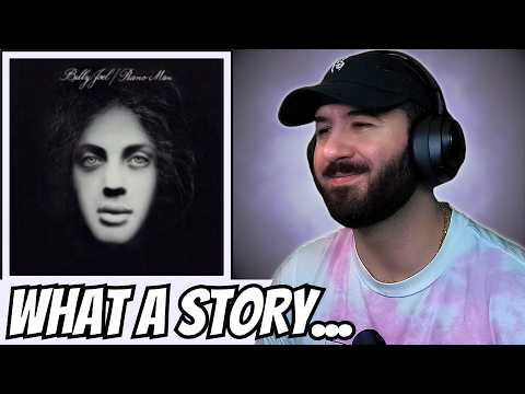 Billy Joel - Piano Man | REACTION | Storyteller Extraordinaire!