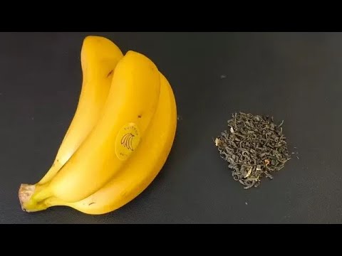 Bananas and tea are so effective. I tried it for 3 days and it really works. It's simple and pract