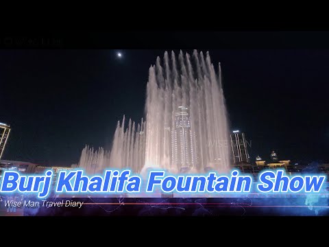 Burj Khalifa Fountain Show #burjkhalifa #fountainshow #dubai