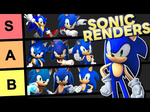 I Ranked (almost) Every Sonic Render