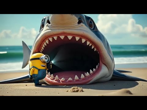 MINION-SHARK - Story of transformation - Coffin Dance Song Meme (COVER)