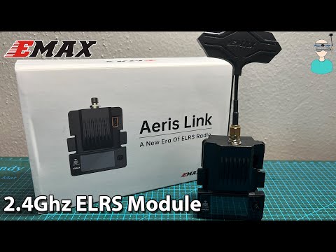 Emax Aeris Link 2.4GHz ELRS Module // Setup & Output Power Tests