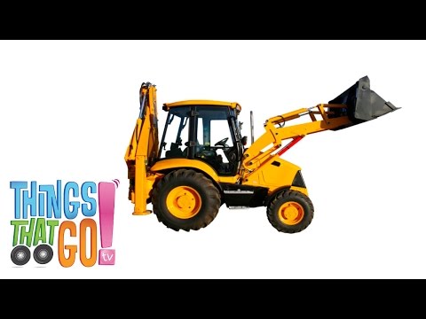 * BACKHOE LOADER * | Trucks For Kids | Things That Go TV!