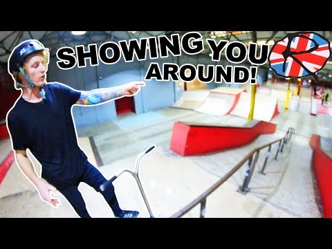 LEGENDARY SCOOTER SKATEPARK WALK THROUGH!