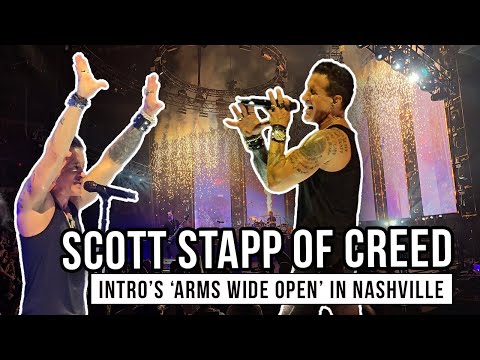 Scott Stapp Intro's 'With Arms Wide Open' At The Nashville Creed Show (11.8.24)