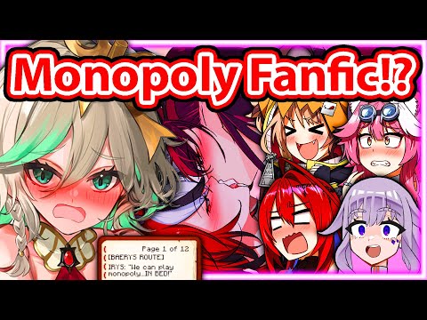 Cecilia Reads 𝐒𝐏𝐈𝐂𝐘 Hololive Fanfic In Front Of Biboo, Kronii, Elizabeth, Gigi and Raora 【Hololive】