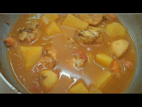 Papaya With Chicken Recipe | How To Make Papaya Carrot With Chicken