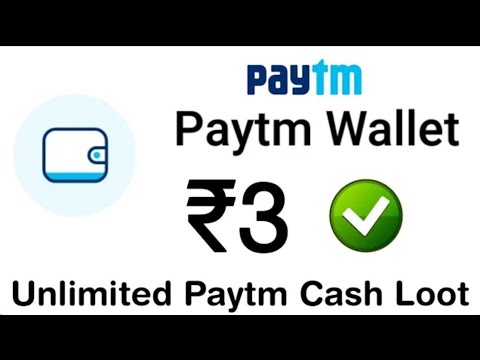 3₹+3₹+3₹ Unlimited Bar.! New Paytm cash Earning App.!!