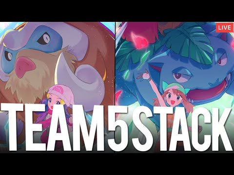 🔴#1 DEFENDER ! 5 STACKS ARE BACK  ! | Pokemon UNITE Live 🔴 !phone