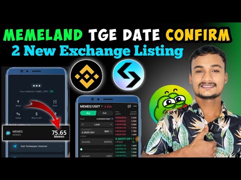 Finally Memeland TGE Date confirm 🤑💰 | Memeland Listing On Binance ✅ | Memeland Price Confirm 🤑