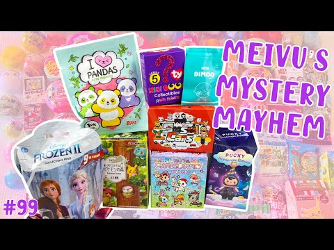 Unboxing 8 Blind Boxes and Blind Bags! POP MART DIMOO, PUCKY, RE-MENT, DISNEY, TOKIDOKI | MMM #99