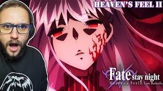 This is DISGUSTING... | Fate/stay night: Heaven's Feel - II. Lost Butterfly REACTION