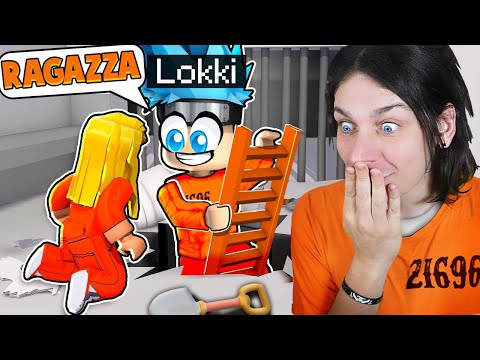 LOKKI SCAPPA dalla PRIGIONE e SALVO la MIA RAGAZZA su ROBLOX ITA