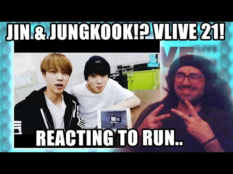 JIN & JUNGKOOK BTS LIVE 2015.11.25 | Vlive #21 | Reaction