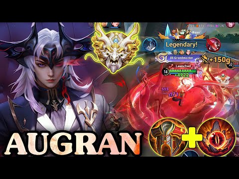 NOT STABLE MS WHILE USING AUGRAN BUT I STILL GOT QUADRAKILL 🔥 - HONOR OF KINGS