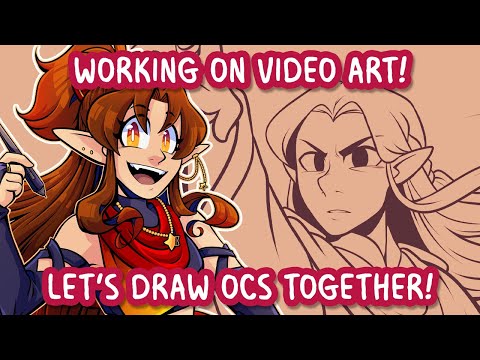 Let's Draw Together! Drawing for my next video!