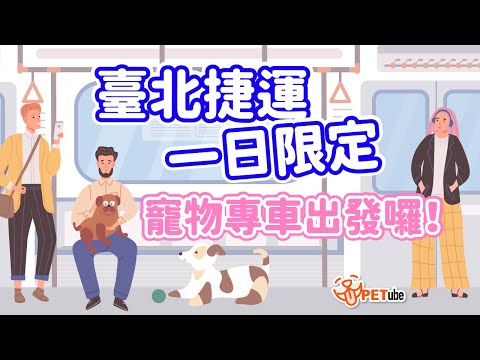 臺北捷運一日限定寵物專車出發囉！【PETube編走編看】｜#哈寵PETube 第231集