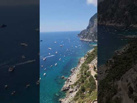 [4K] Walking Together in Capri Italy