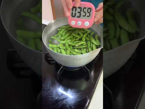 How to boil Edamame 〜Miki’s Kitchen〜 #japanesehomecooking #edamame #soybean