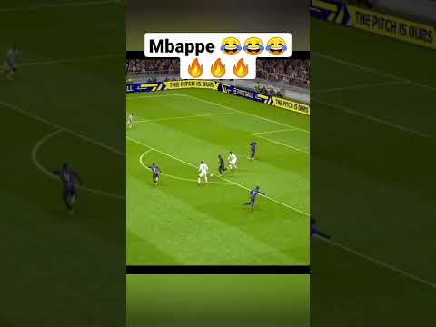 How did mbappe score that 😂😂😳😳 #shorts #skills #efootball