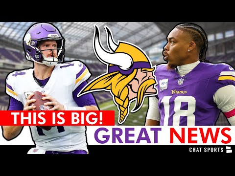 GREAT NEWS Rolls In For Vikings Fans After Win vs. Titans!