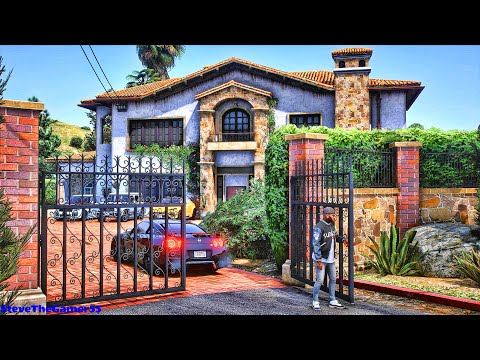 GTA 5 Mods|| Real Life Mods|| Best Mansion|| 4K