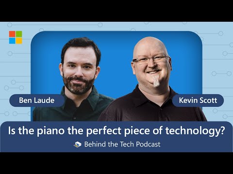 Kevin Scott and Ben Laude on Piano, Programming, AI and Art