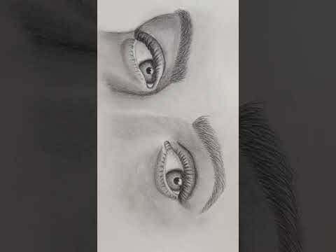 Pencil drawings || Lips, Face, Eyes #shorts