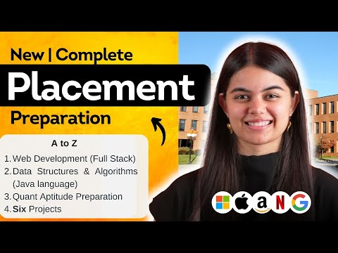 Complete Placement Preparation : Full Stack Web Development + Java DSA + Aptitude | New SIGMA 4.0🚀