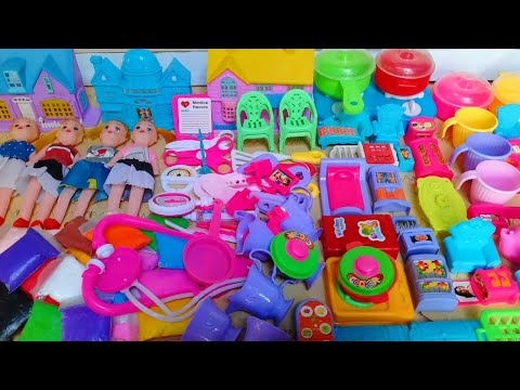 6 Minutes Satisfying With Unboxing Hello Kitty Sanrio Kitchen Set |Asmr Tiny Toys Kitchen Set Review