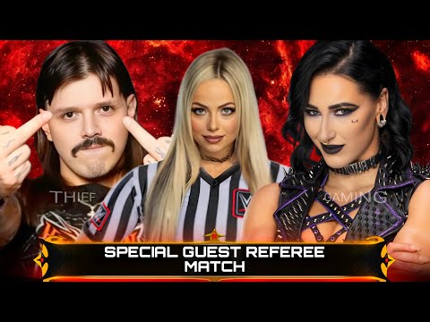 WWE 2K24 • Special Guest Referee Match -Dominik Mysterio VS Rhea Ripley | WWE