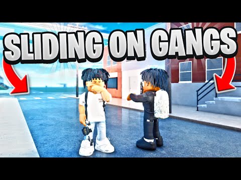 I SLID ON A HUGE GANG IN THIS NEW PHILLY ROBLOX HOOD GAME