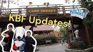 Knott's Berry Farm Updates & Scary Farm Deco, Camp Snoopy, Hotel Pool, & More!