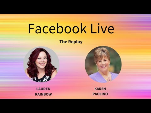 Join Lauren Rainbow & Karen Paolino talk energy hygiene, offer messages & more!