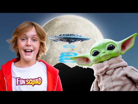 Baby Yoda & Outer Space Adventures! (Fun Squad Compilation Video)