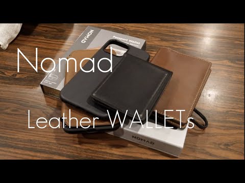 NOMAD Leather Wallet - Match your Nomad iPhone Case! - Review