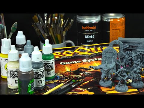 Speed Painting HeroQuest: intro tips and paint guide