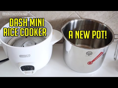 A New Pot For My Dash Mini Rice Cooker 🍲 Minestrone Soup