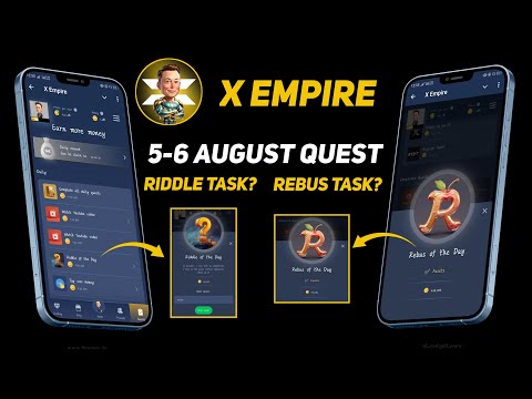 5 august all quests complete code musk empire - X empire rebus of the day - Hassan Crypto Official