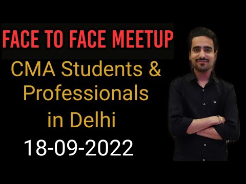 CMA Students Delhi Sunday Meet-up |18-09-2022|