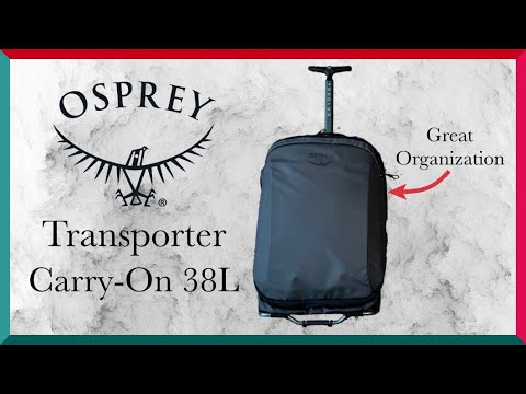 Osprey  Transporter Carry-On 38L Review - Rugged Wheels with Excellent Organization