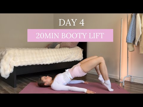 DAY 4 - 1 Month Pilates Plan // round booty workout // DoraFit