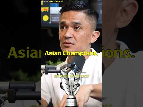 Controversial Goal on india vs Qatar Asian champions | Sunil Chhetri🥹