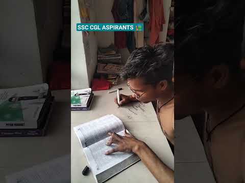 SSC CGL ASPIRANTS. ।#studyvlog #shorts #sscaspirantlife #aspirantlife #minivlogandroid