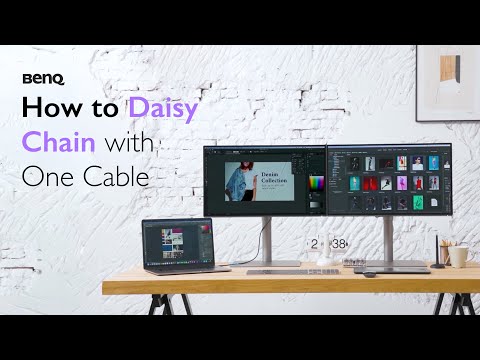 Daisy Chain: One Cable to Connect all Your Monitors