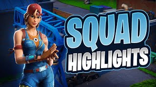 Fortnite Chapter 2 | SQUAD HIGHLIGHTS | RijasR