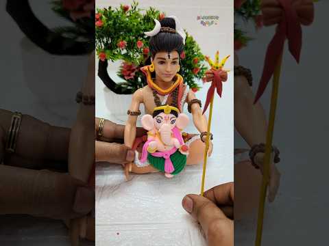 Reverse Play⏮️Ganesh Chaturthi Lord Ganpati Making With Clay🙏🌺 Mahadev Lord Shiva,Ganesh Ji Making🙏🙏