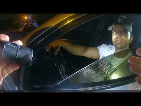 Drunk Cop Caught Napping Behind The Wheel At An Intersection!!