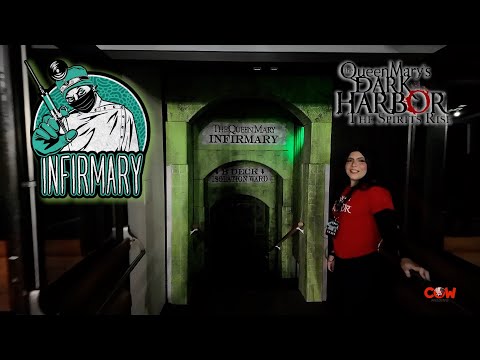 Infirmary Maze Haunted House The Queen Mary's Dark Harbor Halloween Long Beach California 2024 POV