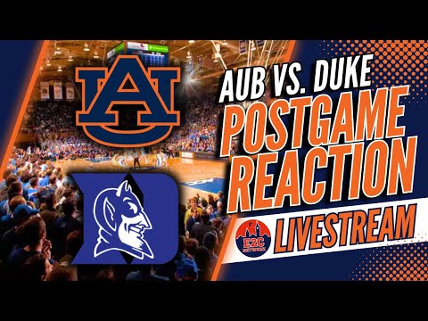 Basketball Postgame | Auburn vs. Duke Reaction | Score, Stats, and Stories